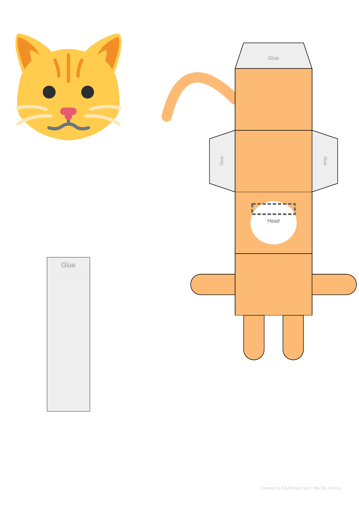 可愛動物紙模型 (Kawaii Paper Craft) - Page 1