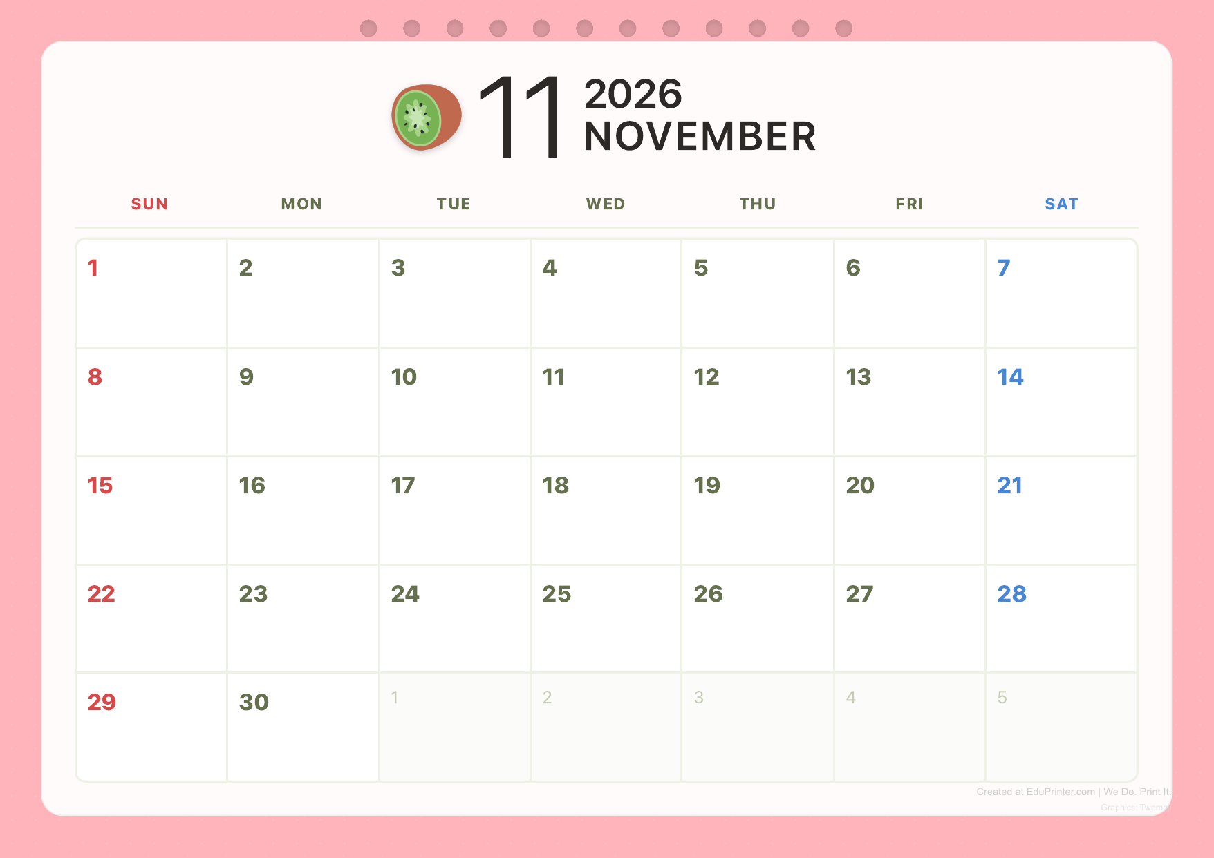 2026 自製創意桌曆：含照片位置與互動貼紙，打造質感書桌配件 - Page 11