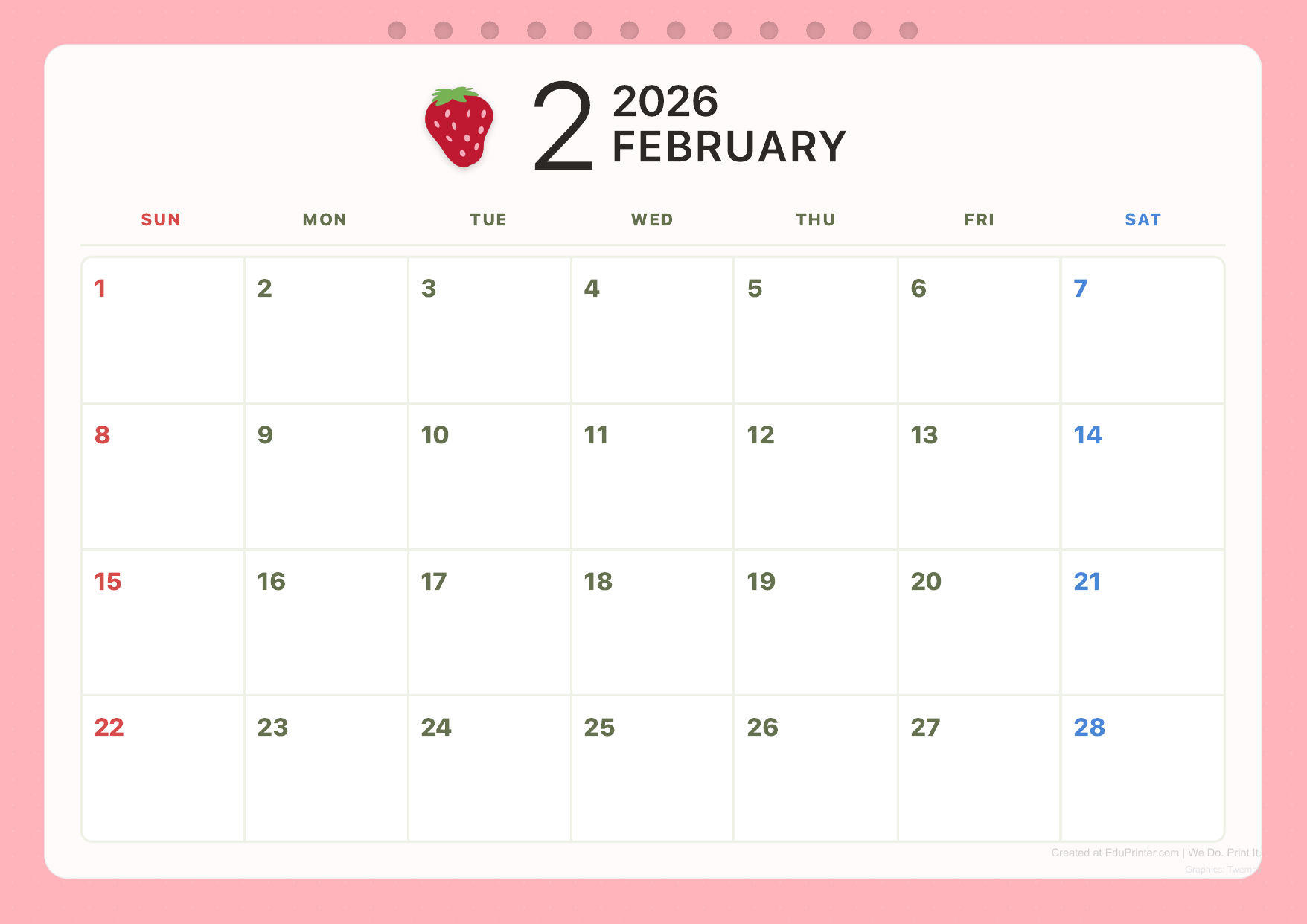 2026 自製創意桌曆：含照片位置與互動貼紙，打造質感書桌配件 - Page 2