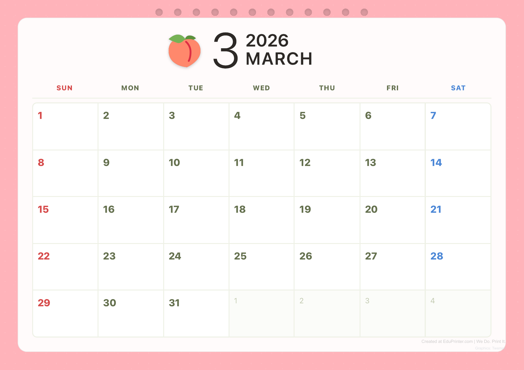 2026 自製創意桌曆：含照片位置與互動貼紙，打造質感書桌配件 - Page 3