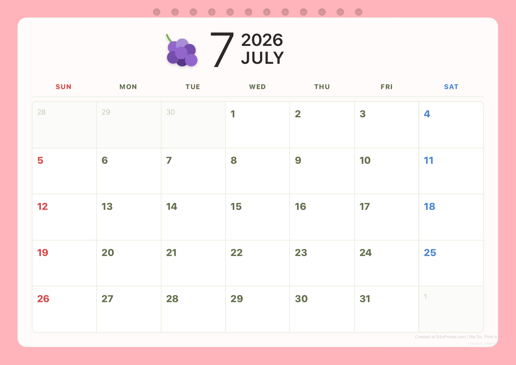 2026 自製創意桌曆：含照片位置與互動貼紙，打造質感書桌配件 - Page 7