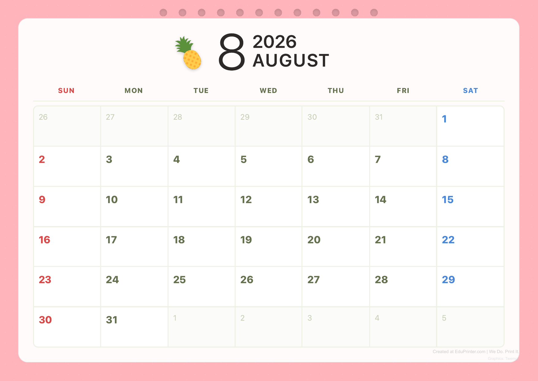 2026 自製創意桌曆：含照片位置與互動貼紙，打造質感書桌配件 - Page 8
