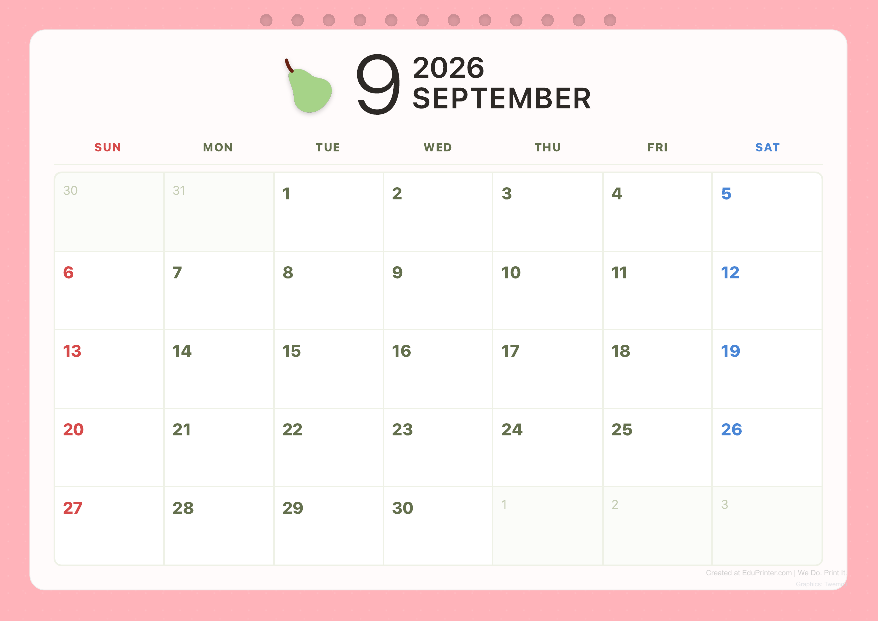 2026 自製創意桌曆：含照片位置與互動貼紙，打造質感書桌配件 - Page 9
