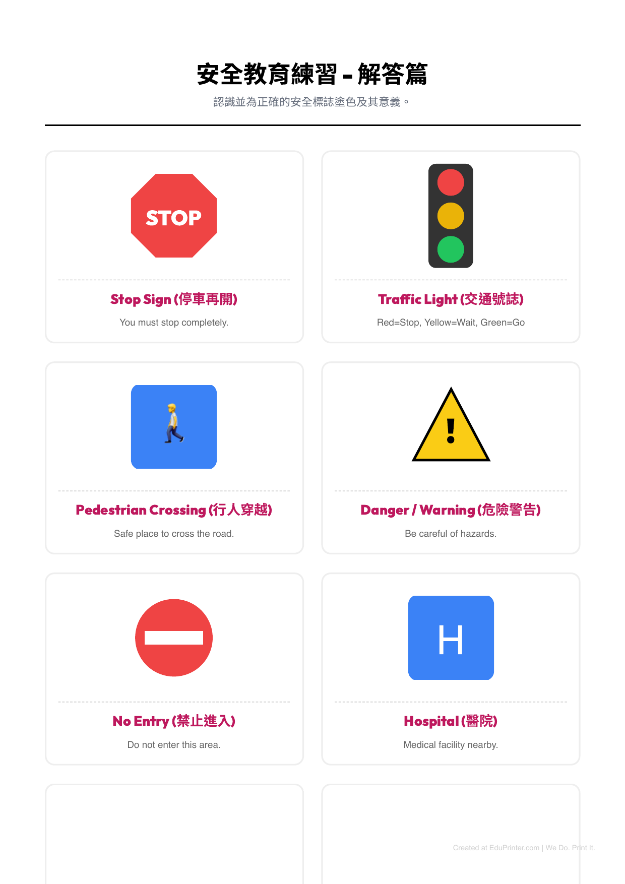 安全教育練習 - Page 2