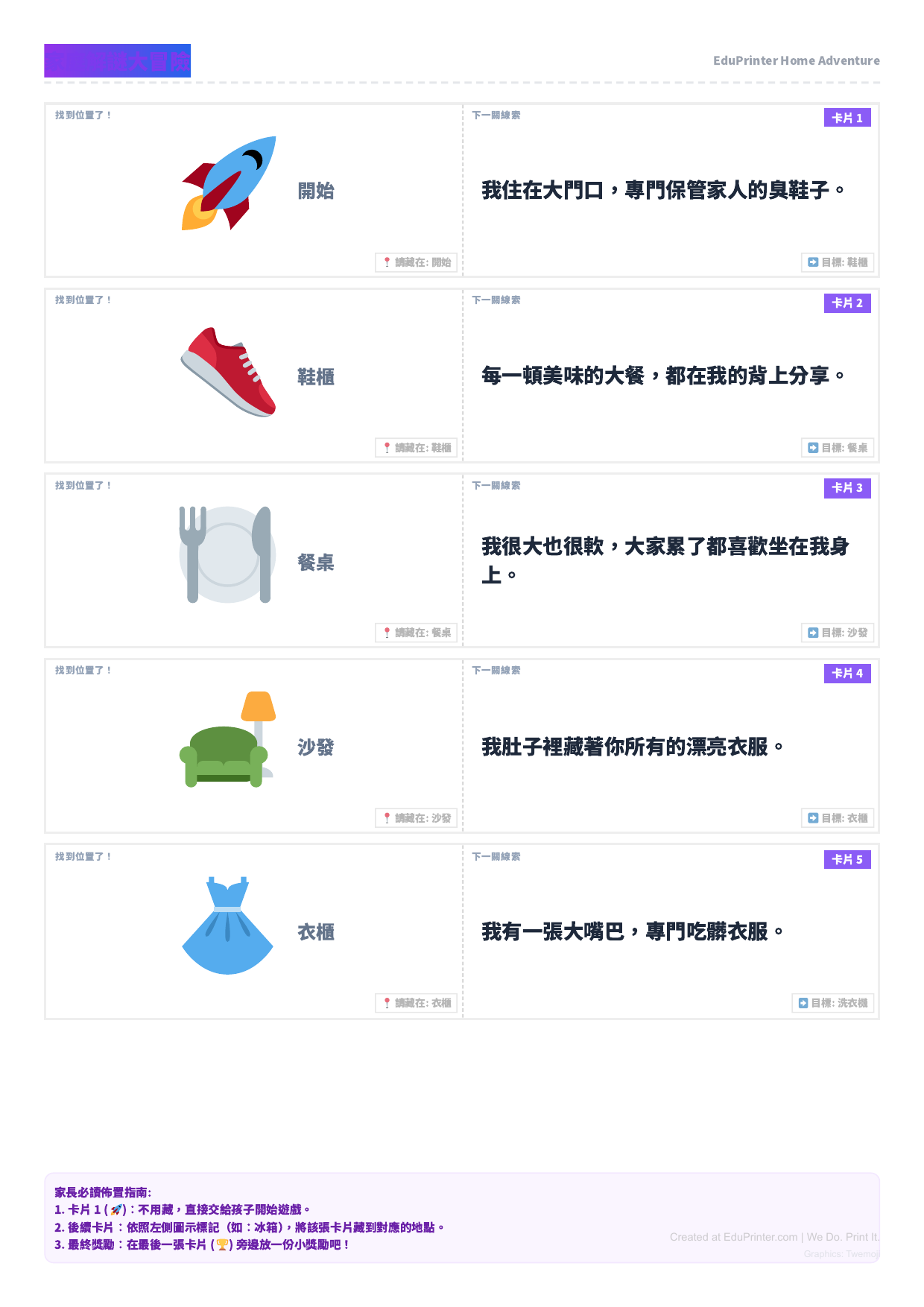 境解謎遊戲生成器 (Scavenger Hunt) - Page 1